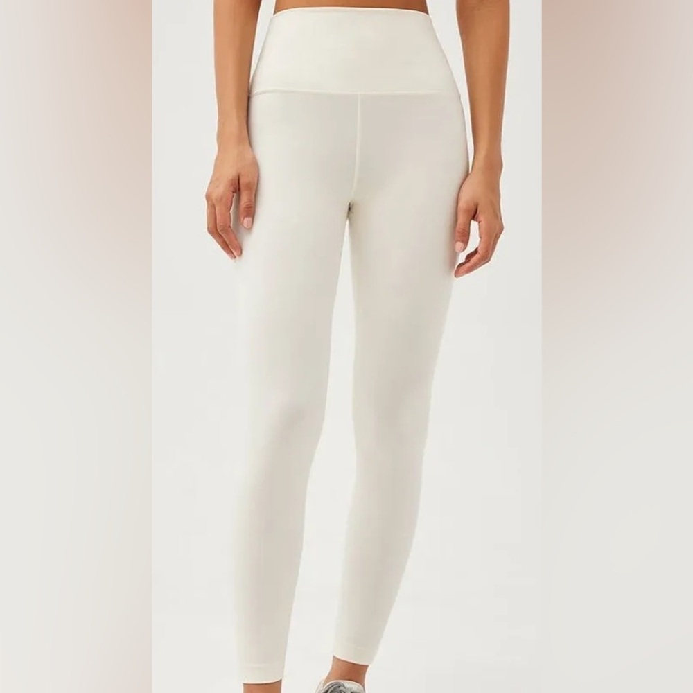 👟 OUTDOOR VOICES Athletic Leggings | Size XXL/2X | White Cloud 👟